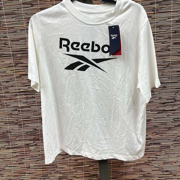 Reebok Plus Size Logo T-Shirt Size 1X - Picture 2 of 3